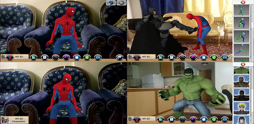 AR 3D Characters